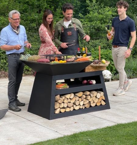 corten barbecue grill
